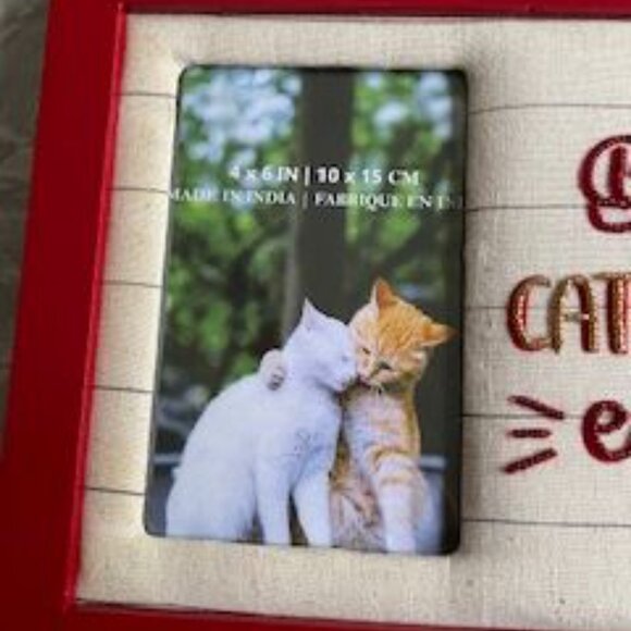 Best Cat Mom Ever Picture Frame NEW! - Picture 4 of 4
